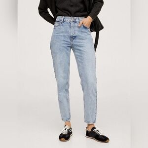 Mango Mom jeans blue us8 eu40